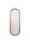 VICTOR MIRROR  TEAK FINISH