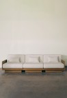GEORGES THE ELEGANT SOFA 3 PLACES  IROKO