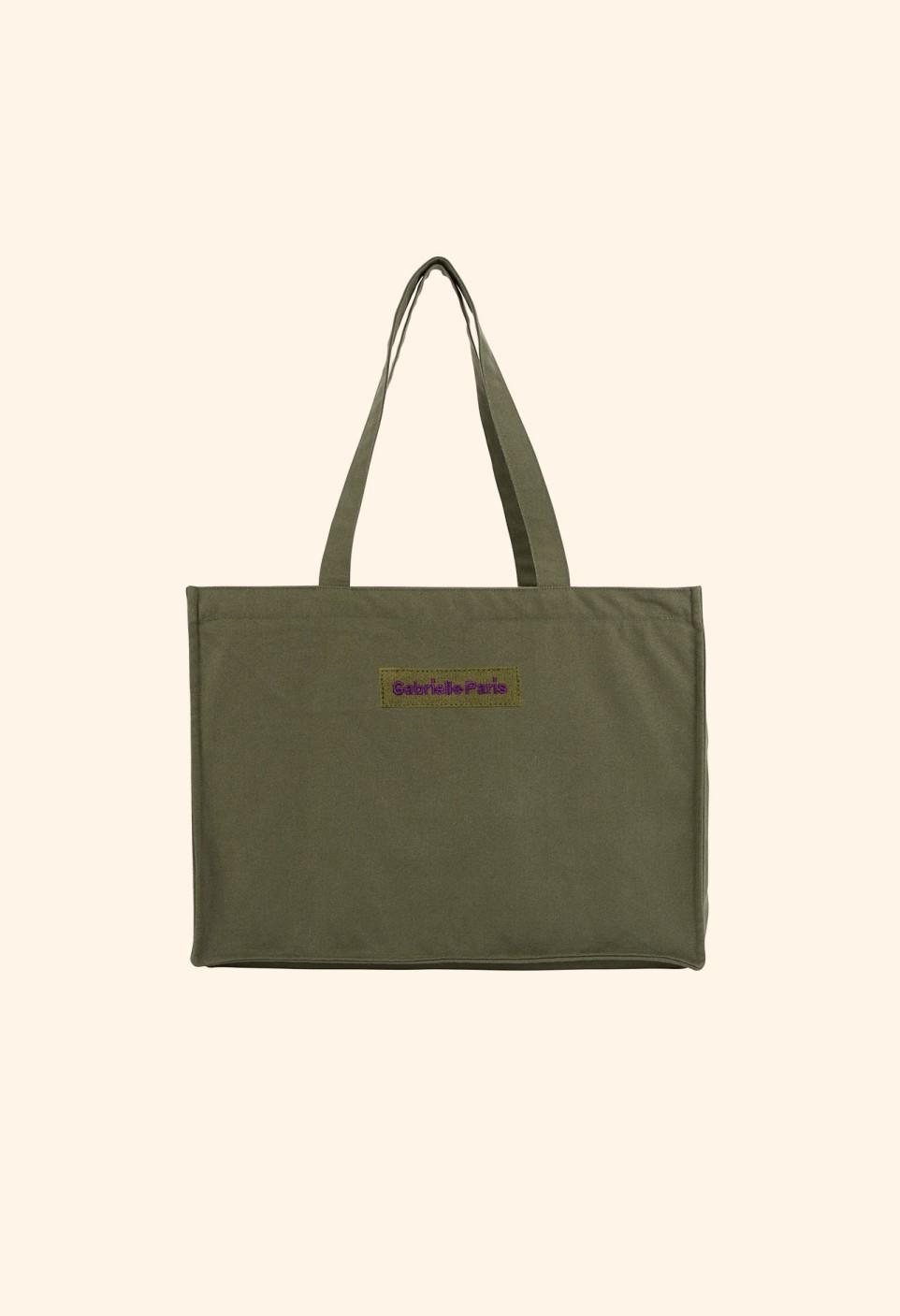 SAC 24H  UNI KAKI BRODÉ