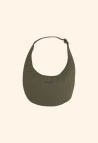 NEW B BAG  PLAIN KAKI WITH EMBROIDERY