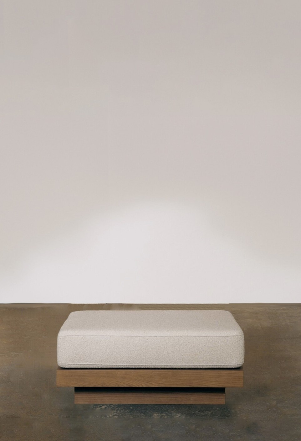 POUF  FINITION NOYER