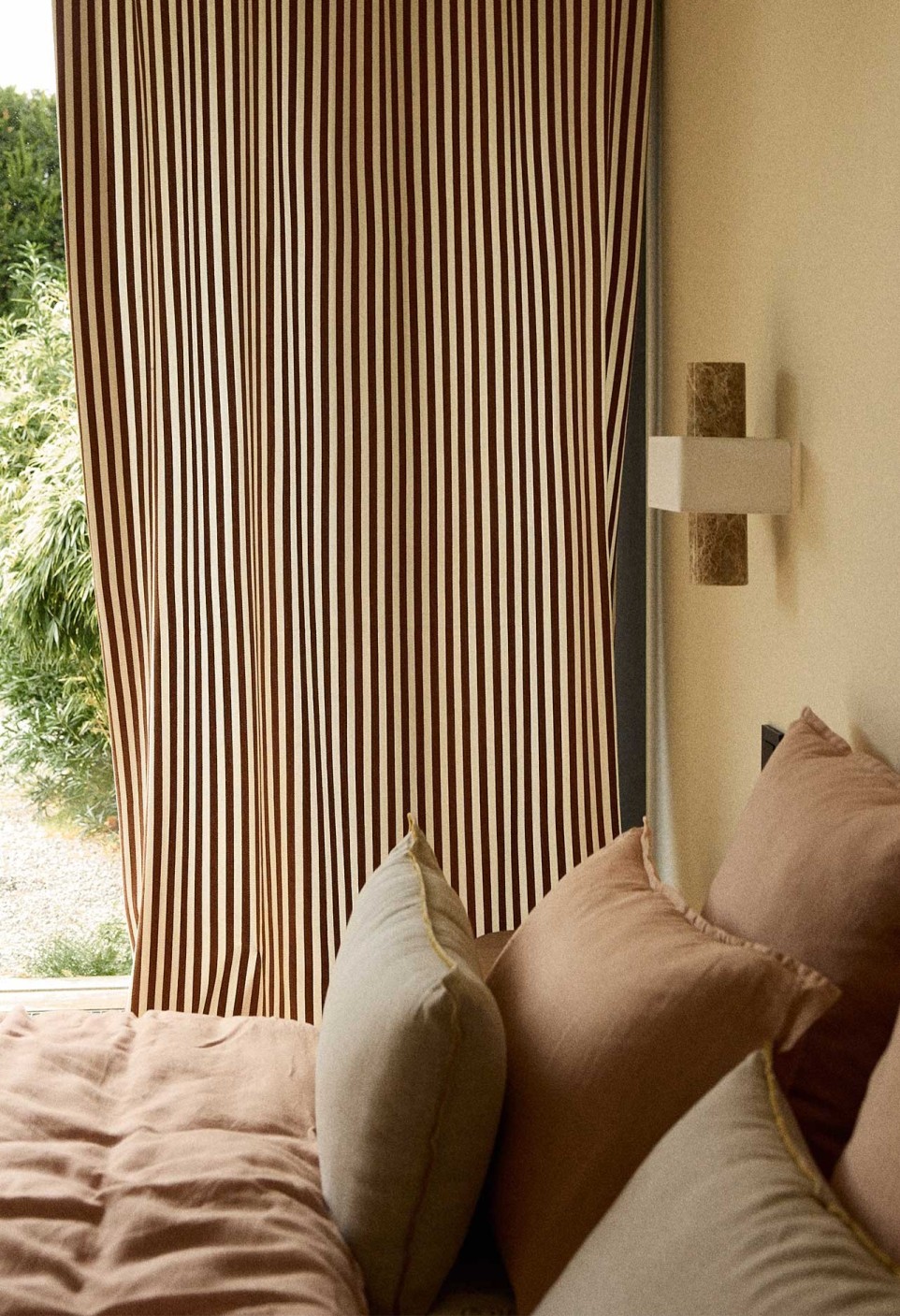 MOKA STRIPED  COTTON CURTAIN