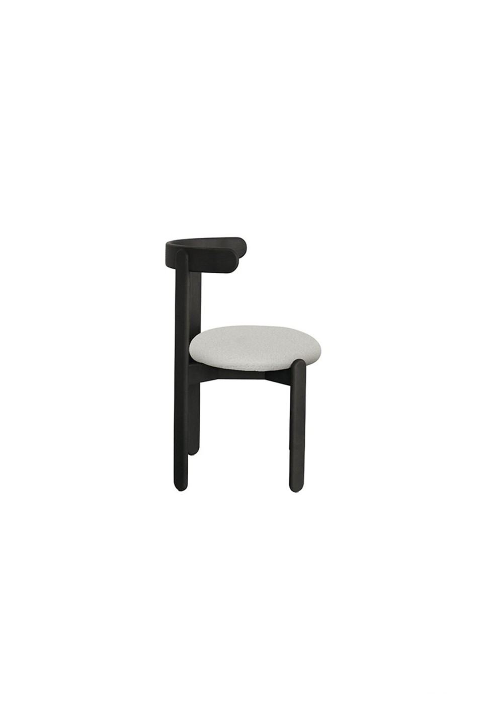 LILAS CHAIR  FRÊNE LAZURÉ NOIR