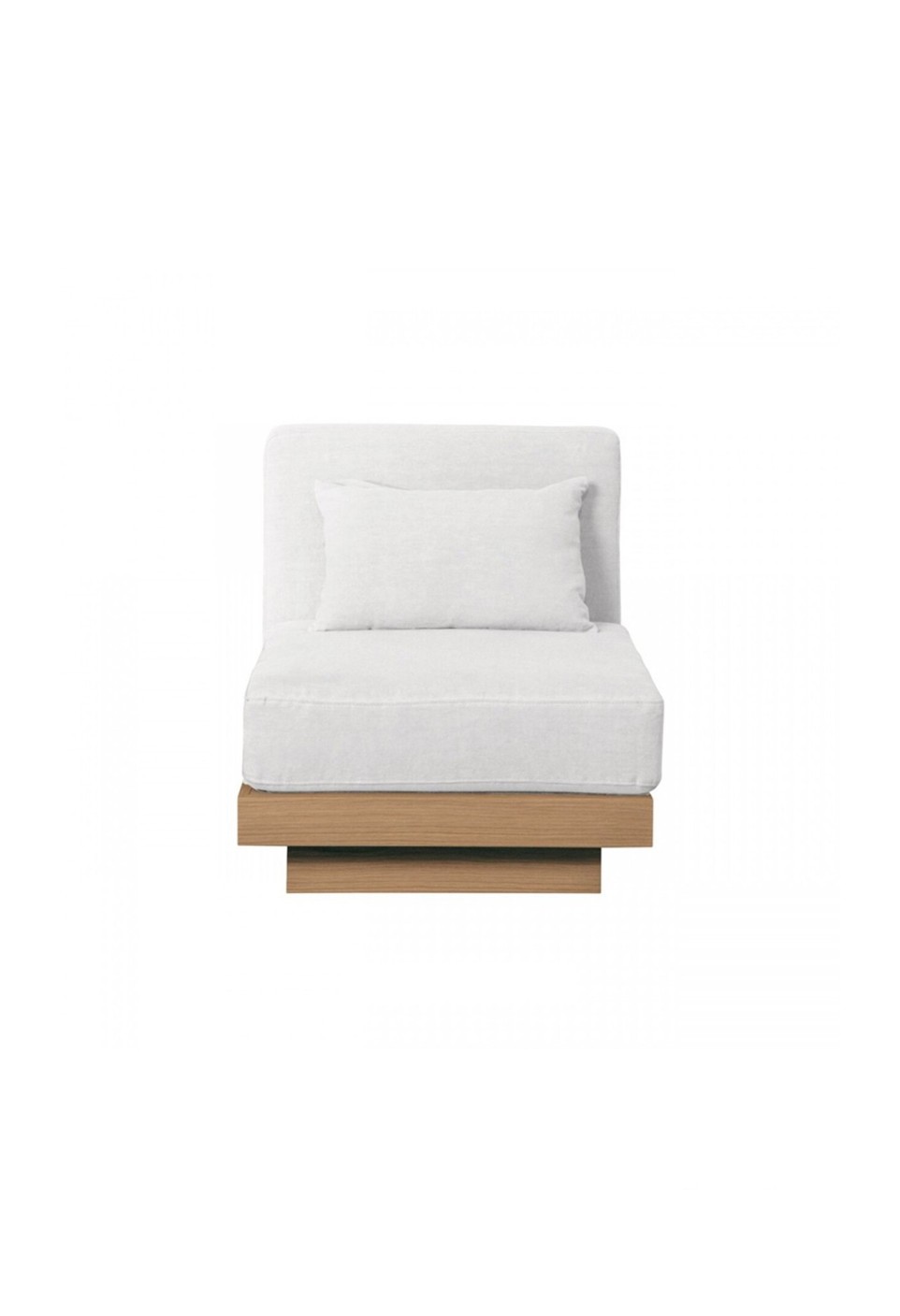 CHAUFFEUSE 70  FINITION CHÊNE NATUREL COTON BLANC