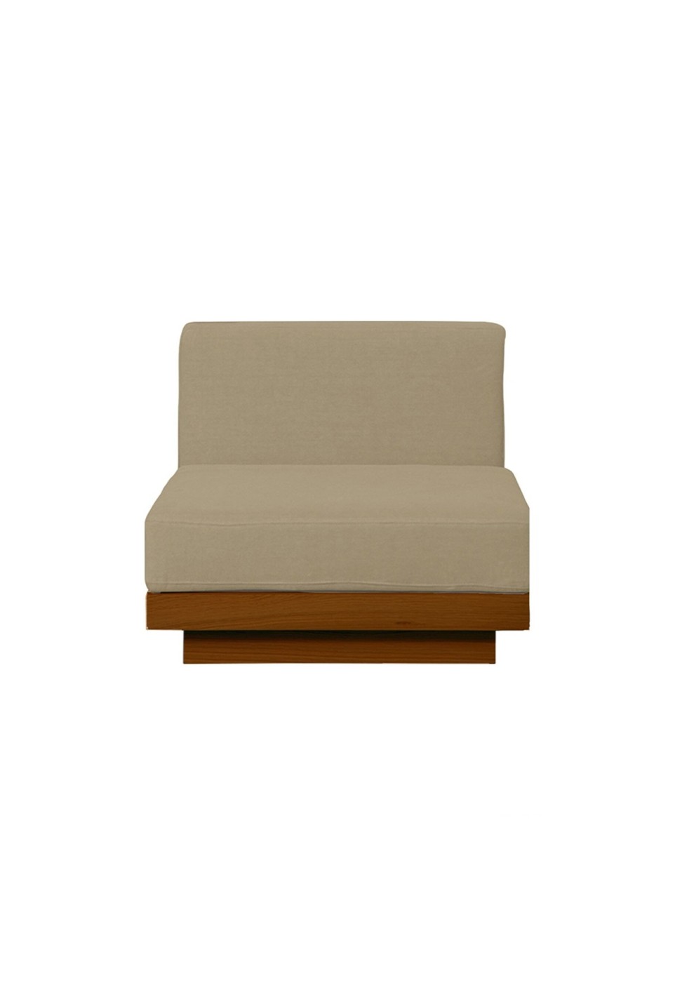 LOW CHAIR 90  TEAK FINISH