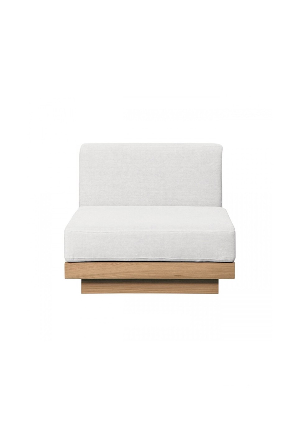 CHAUFFEUSE 90  FINITION CHÊNE NATUREL COTON BLANC