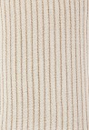HOUSSE DE COUSSIN OUTDOOR 30X50 CM  RAYURES BEIGE AVEC GARNISSAGE