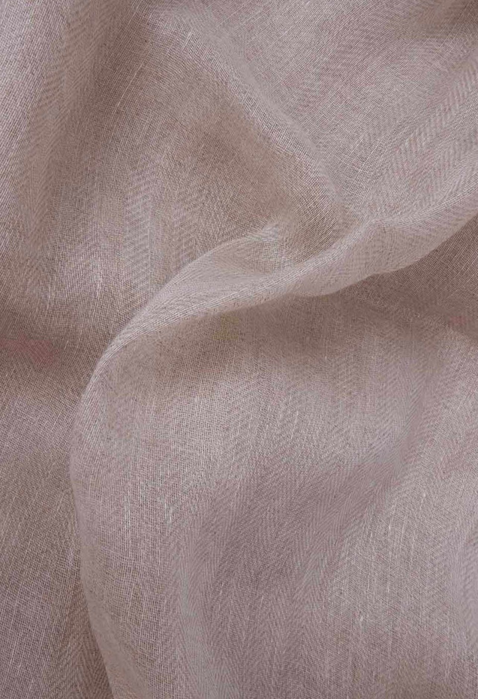 ÉCHANTILLON VOILE DE LIN CHEVRON NATUREL