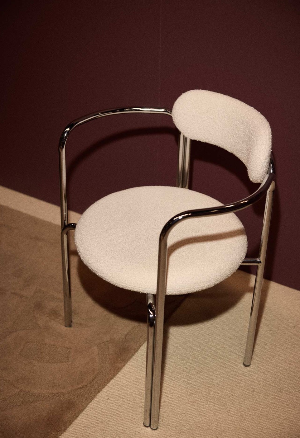 HORTENSE CHAIR  CHROME STEEL_MARKETPLACE
