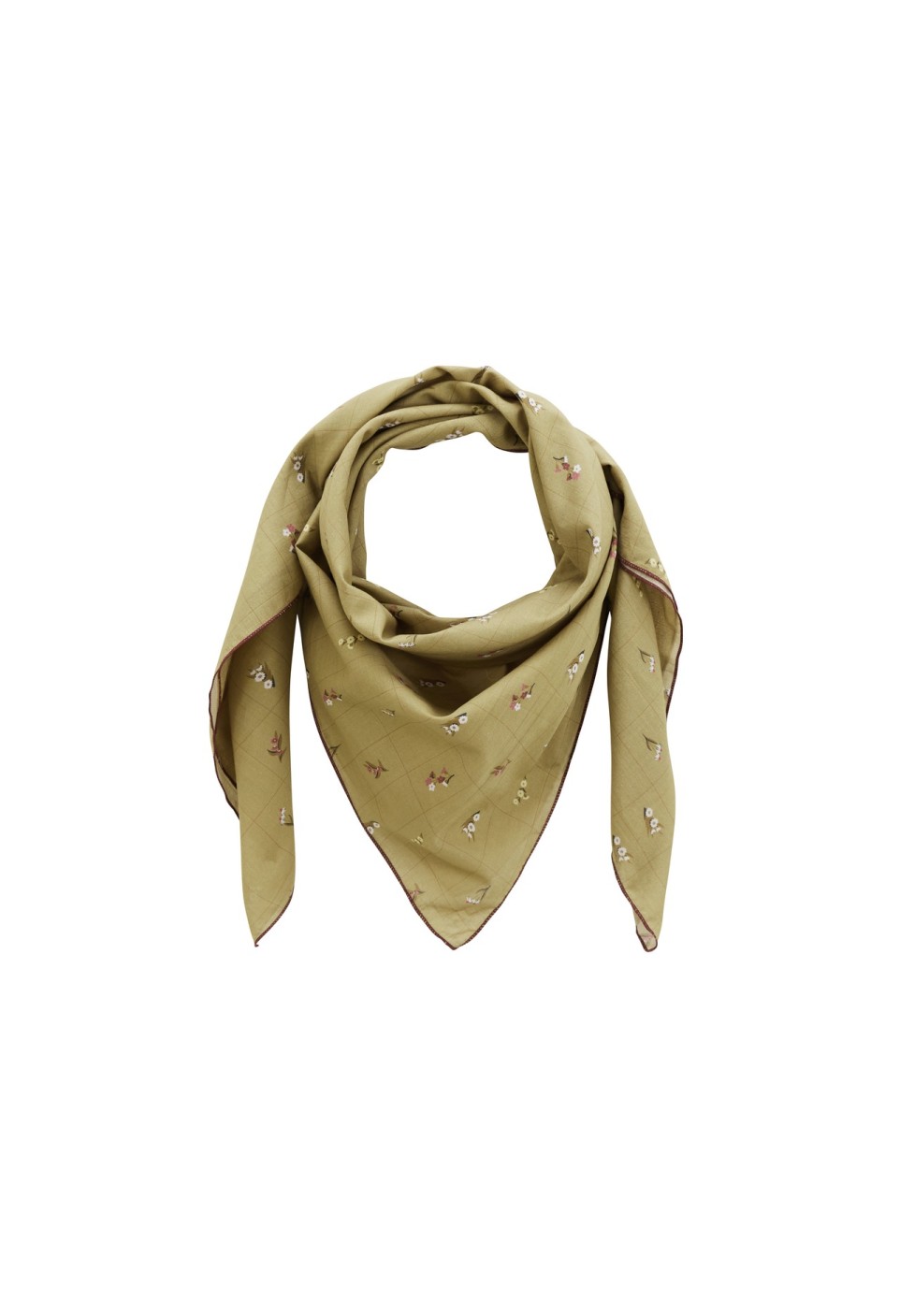 FOULARD  HERBIER OLIVE_MARKETPLACE