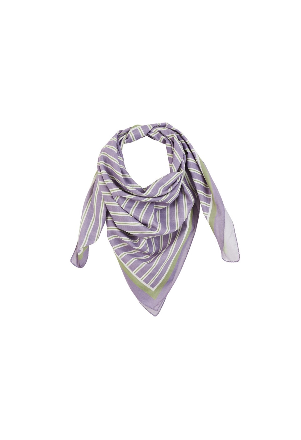FOULARD  RAYURES VIOLETTES_MARKETPLACE