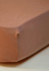 ÉCHANTILLON GAZE DE COTON TERRACOTTA