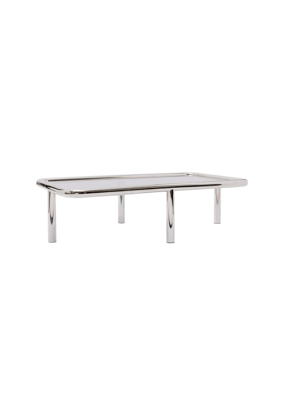 MARGAUX THE COFFEE TABLE  POLISHED STAINLESS STEEL_MARKETPLACE