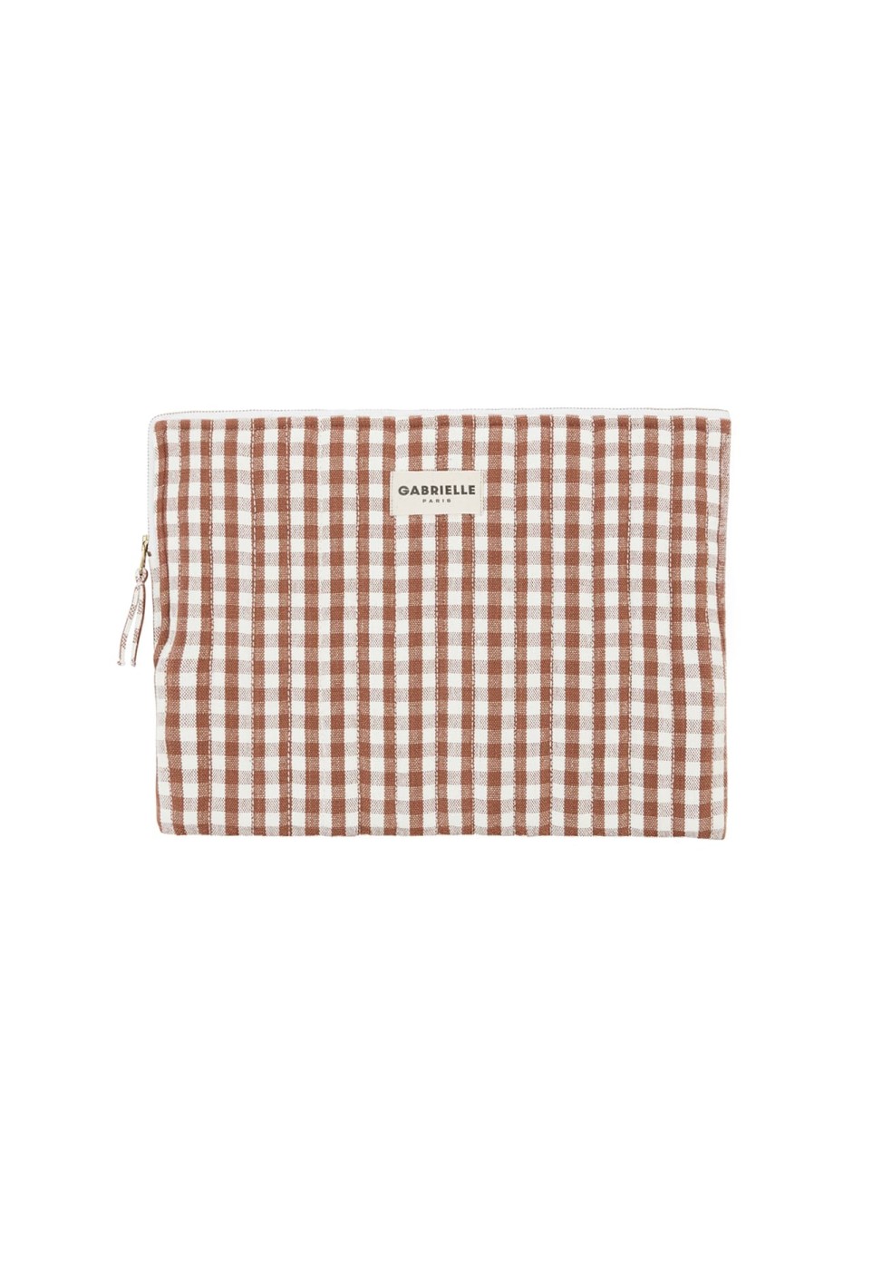 POCHETTE ORDINATEUR  VICHY MOKA