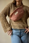 WAIST BAG  LILAS STRIPES_MARKETPLACE