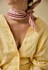 PETIT FOULARD  RAYURES VERMILLON_MARKETPLACE