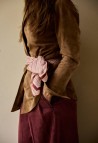 FOULARD  RAYURES VERMILLON_MARKETPLACE