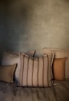 CUSHION COVER 50X50 CM  CORDE STRIPES WITH FILLING_MARKETPLACE