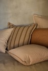 HOUSSE DE COUSSIN 50X50 CM  RAYURES CORDE_MARKETPLACE