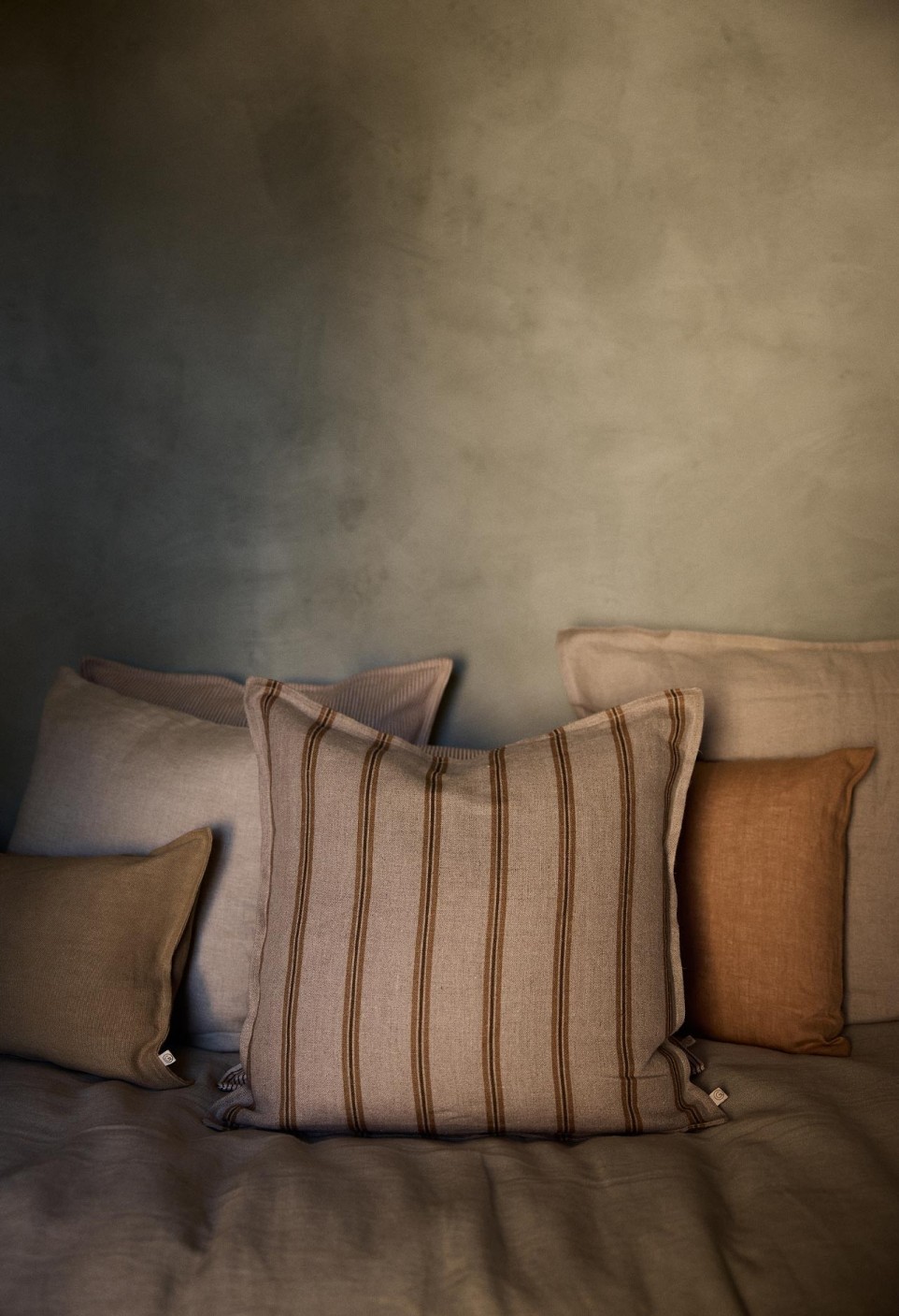 HOUSSE DE COUSSIN 50X50 CM  RAYURES CORDE_MARKETPLACE