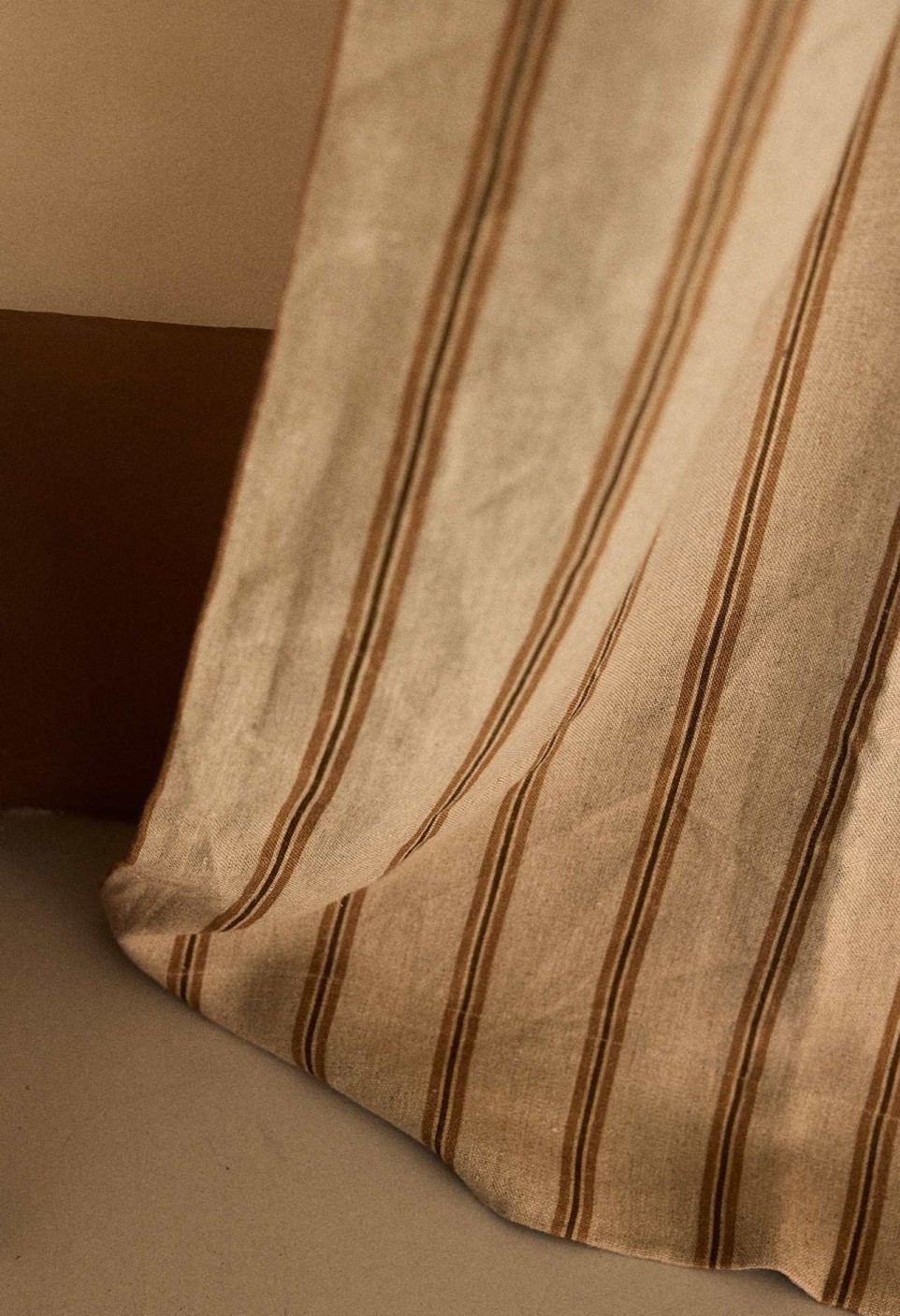 THICK LINEN CURTAIN  CORDE STRIPES_MARKETPLACE