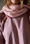 SCARF  VERMILION STRIPES_MARKETPLACE