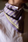 PETIT FOULARD  RAYURES VIOLETTES_MARKETPLACE