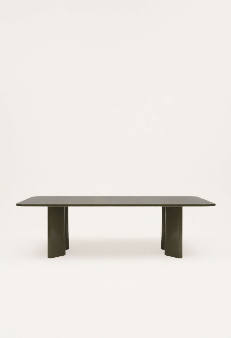 TABLE A MANGER RECTANGULAIRE VICTOIRE  FRÊNE LAQUÉ KAKI_MARKETPLACE