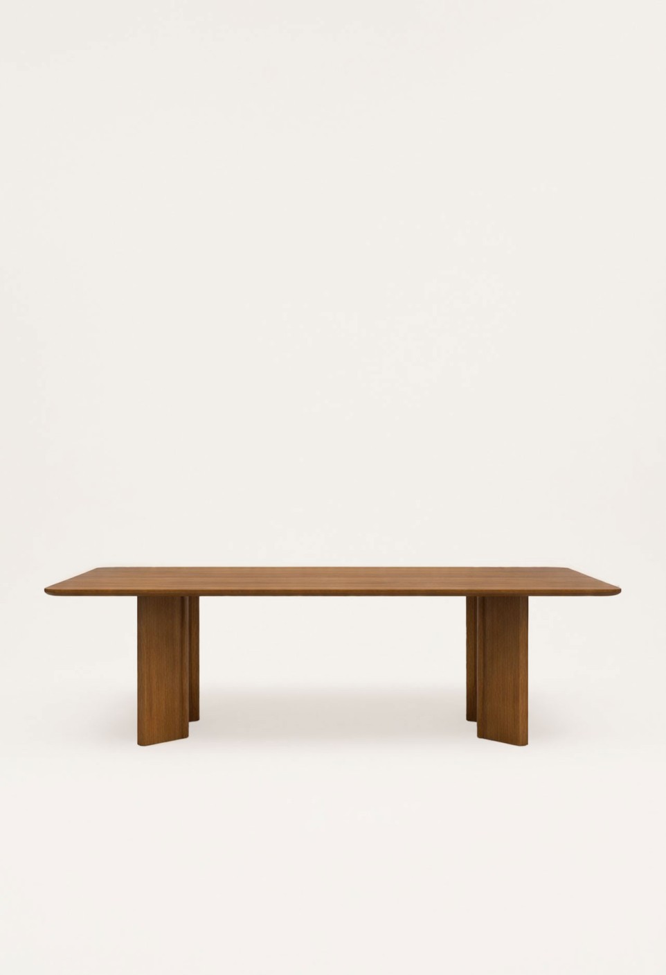 TABLE À MANGER RECTANGULAIRE VICTOIRE  BOIS FINITION TECK