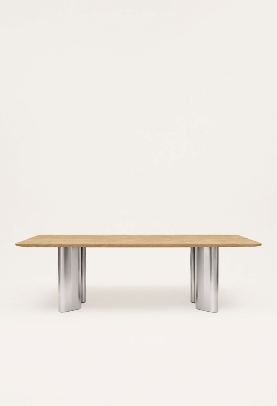 TABLE A MANGER RECTANGULAIRE PAULINE  BOIS FINITION NATUREL