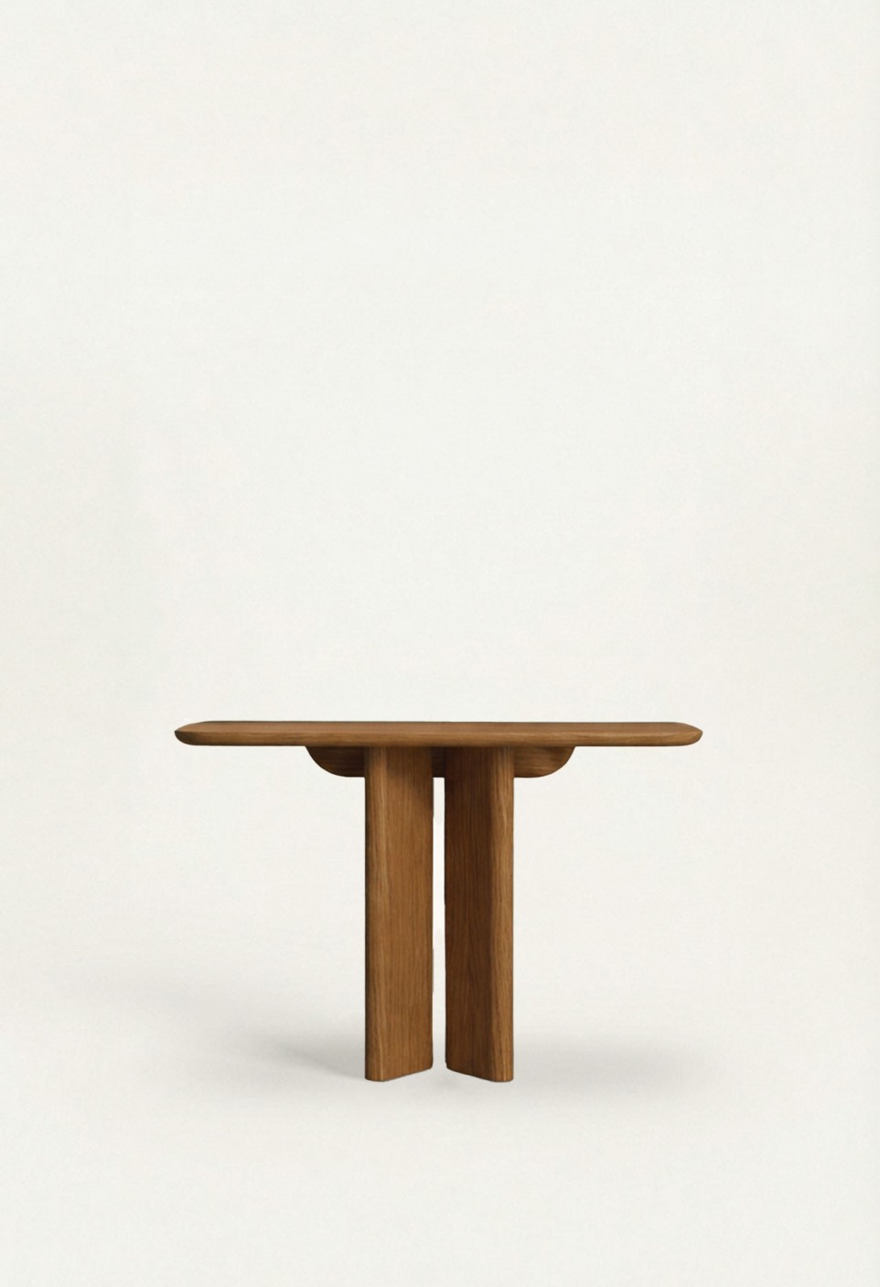 LOU CONSOLE  TEAK FINISH