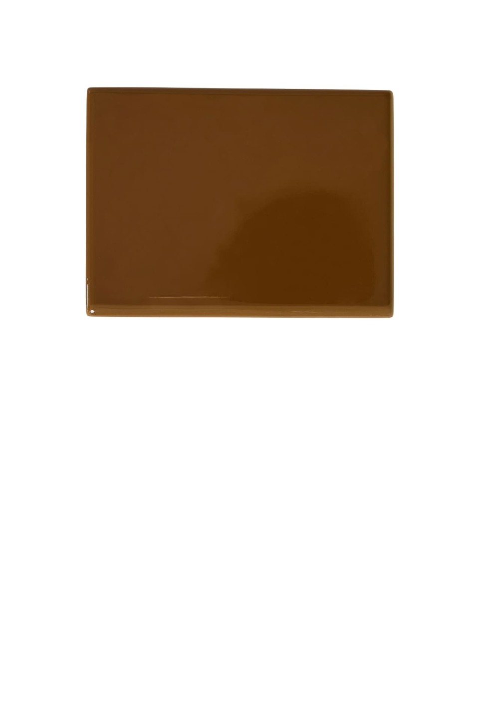 TABLE D'APPOINT GARANCE  BOIS LAQUÉ CARAMEL