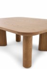 TABLE BASSE THELMA  BOIS FINITION TECK