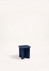 GARANCE THE END TABLE  BLUE LACQUERED FINISH
