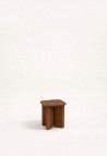GARANCE THE END TABLE  WALNUT FINISH
