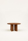 JOE ROUND DINING TABLE  TEAK FINISH