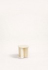 GARANCE THE END TABLE  CREAM LACQUERED FINISH