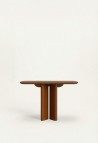LOU CONSOLE  CARAMEL LACQUERED WOOD