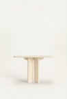 LOU CONSOLE  CREAM LACQUERED WOOD