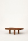 TABLE BASSE JEANNE  BOIS FINITION TECK