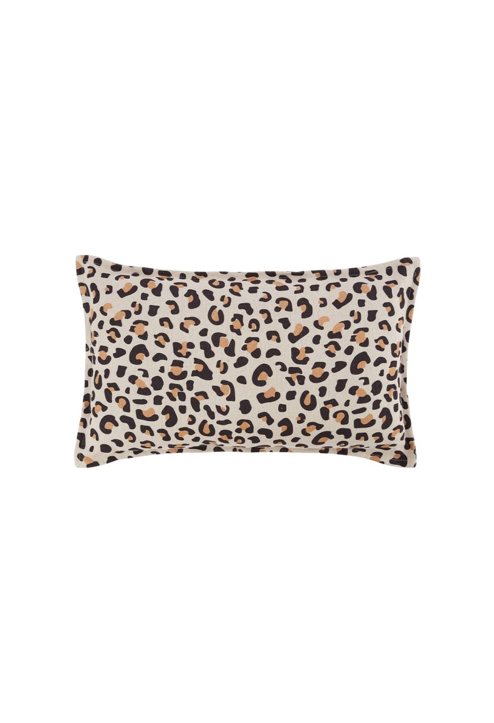 HOUSSE DE COUSSIN  LÉOPARD 30X50 CM  AVEC GARNISSAGE_MARKETPLACE
