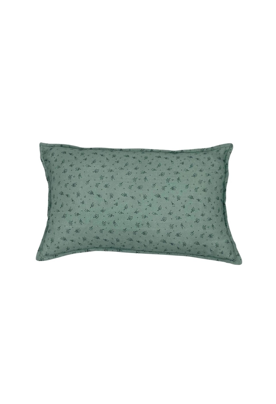 Eucalyptus Étincelle Cushion in Cotton Gauze
