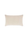 CUSHION COVER 30X50 CM  BEIGE STRIPES WITH FILLING