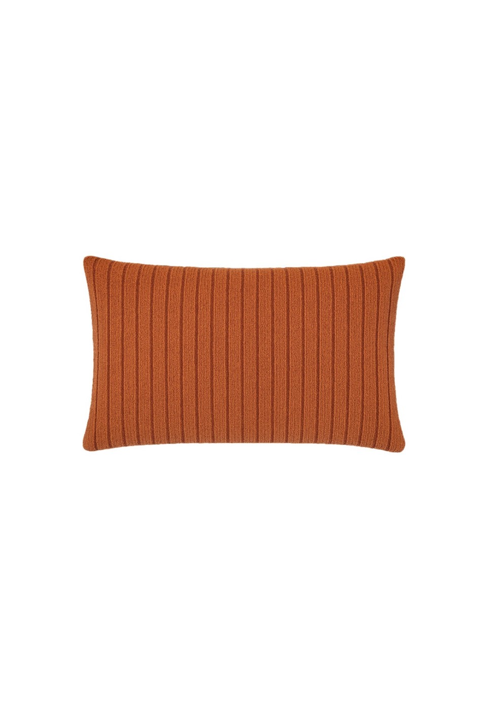 HOUSSE DE COUSSIN OUTDOOR 30X50 CM  RAYURES TERRACOTTA