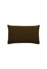 HOUSSE DE COUSSIN ARGENTINE  VELOURS CÔTELÉ OLIVE AVEC GARNISSAGE_MARKETPLACE