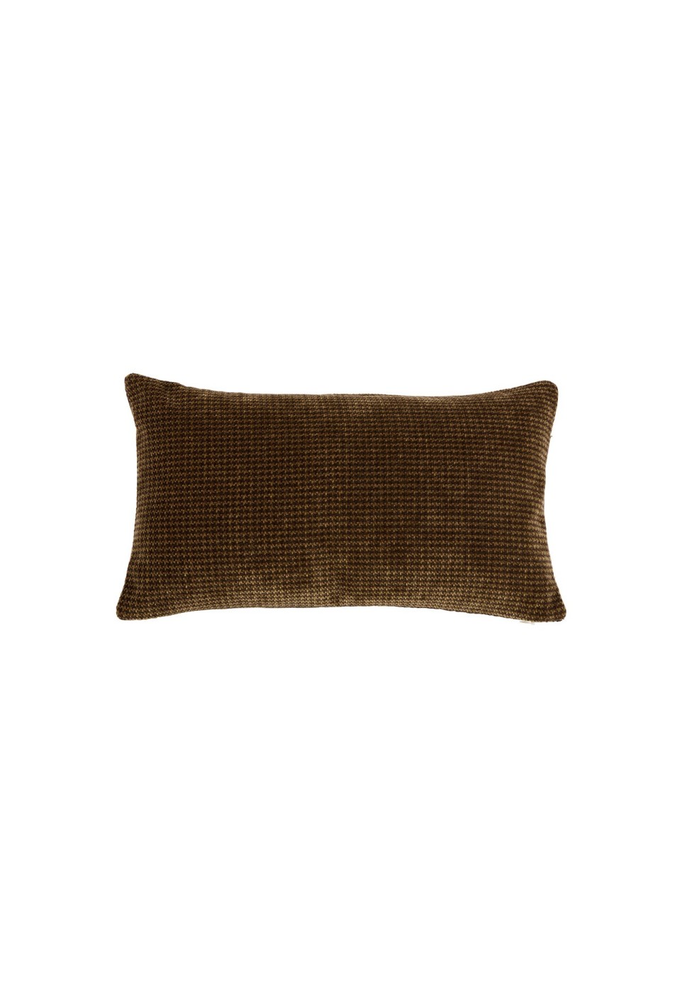 HOUSSE DE COUSSIN ARGENTINE  PIED DE POULE CAFÉ_MARKETPLACE