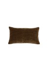 HOUSSE DE COUSSIN ARGENTINE  PIED DE POULE CAFÉ_MARKETPLACE