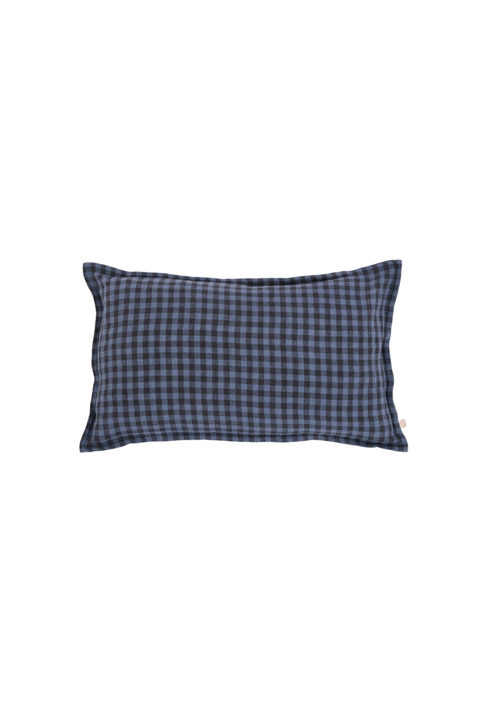 Cushion Vichy Marine - 30x50 cm with Filling