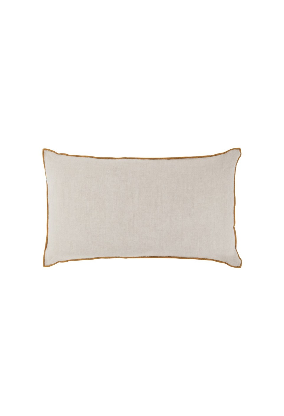 HOUSSE DE COUSSIN CARACAS  NATUREL BRODERIE CURRY_MARKETPLACE