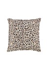 Cushion Cover Leopard Linen 50x50 cm